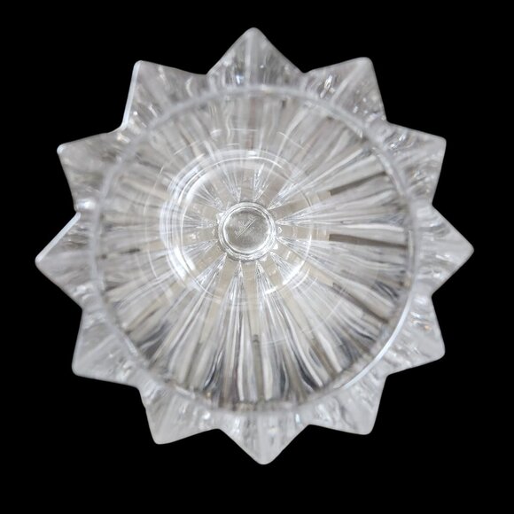 Rosenthal Studio-Linie Crystal Faceted Vase With Starburst Design - Picture 3 of 3